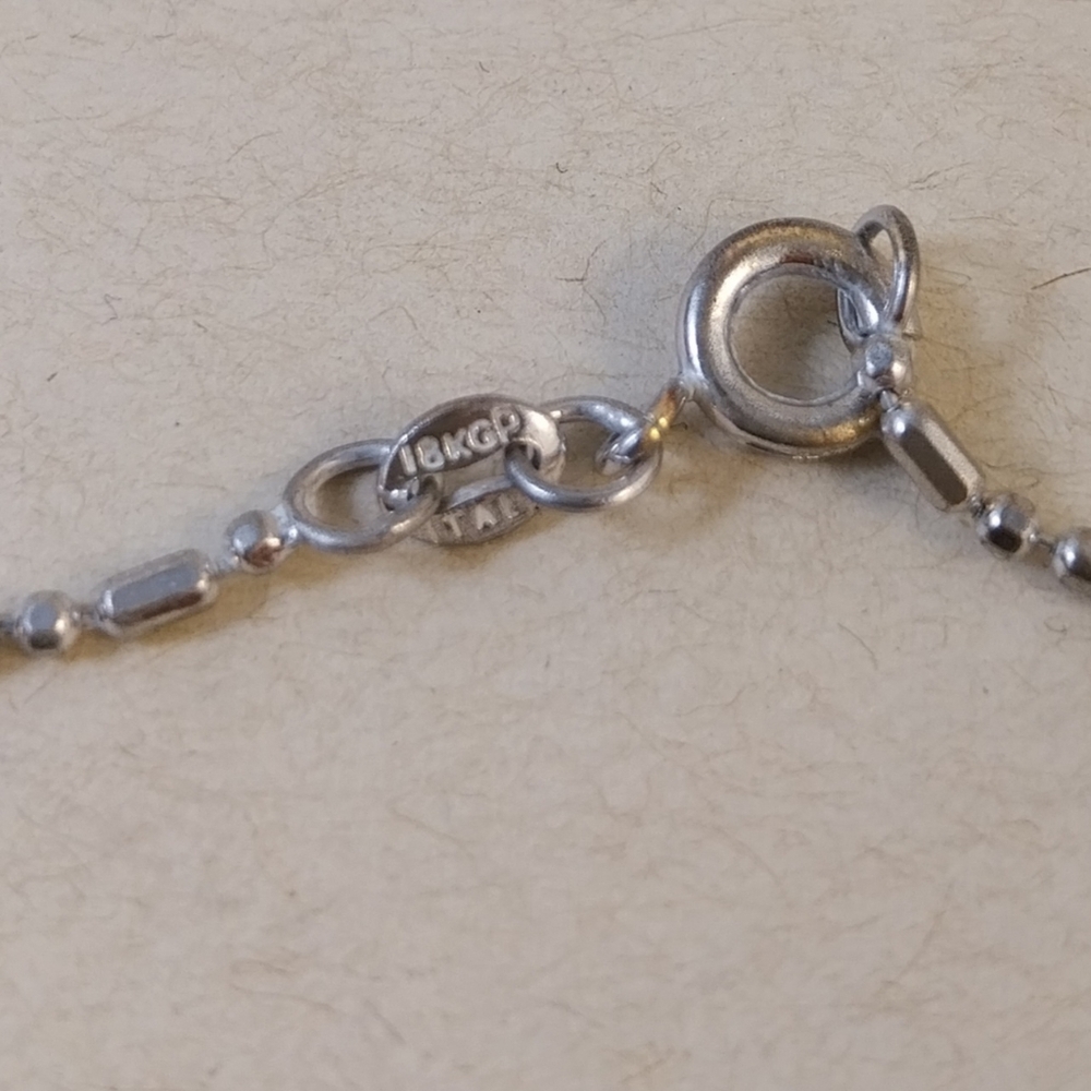 Sterling Silver Pendant & 18KGF Necklace - Picture 9 of 16